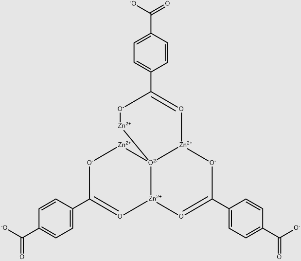 Tris[μ-[1,4-benzenedicarboxylato(2-)-κO1:κO'1]]-μ4-oxotetrazinc