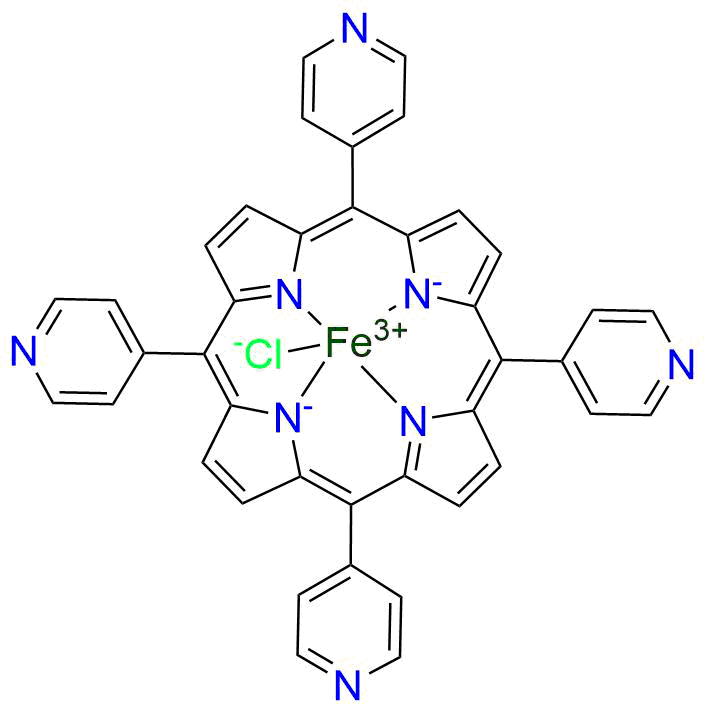 Fe(III)­-meso­-tetra(4-­-pyridyl)porphine chloride