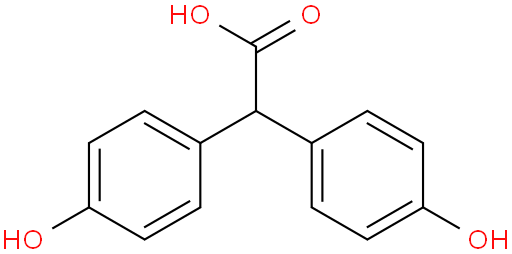 2,2-bis(4-hydroxyphenyl)acetic acid