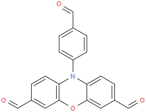 10-(4-formylphenyl)-10H-phenoxazine-3,7-dicarbaldehyde