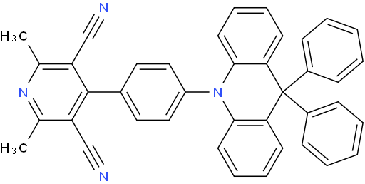 4-(4-(9,9-diphenylacridin-10(9H)-yl)phenyl)-2,6-dimethylpyridine-3,5-dicarbonitrile