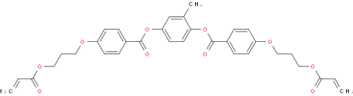 2-甲基-1,4-亚苯基双(4-(3-(丙烯酰氧基)丙氧基)苯甲酸酯)