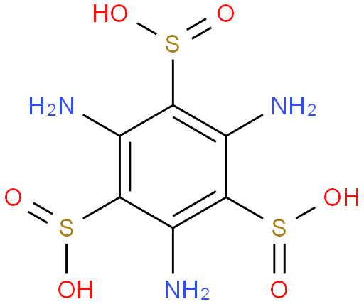 2,4,6-triaminobenzene-1,3,5-trisulfinic acid