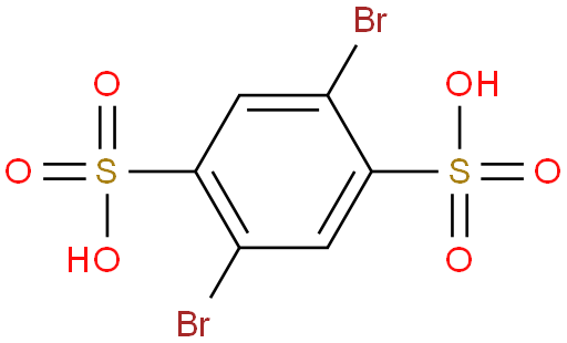 2,5-dibromobenzene-1,4-disulfonic acid