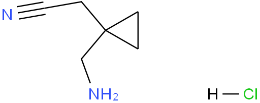 2-(1-(氨基甲基)环丙基)乙腈盐酸盐