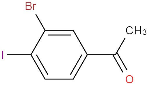 3-溴-4-碘苯乙酮