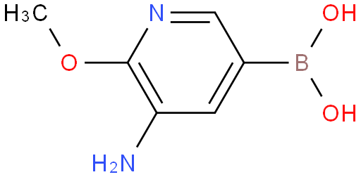 (5-氨基-6-甲氧基吡啶-3-基)硼酸